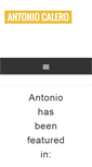 Mobile Screenshot of antoniocalero.com